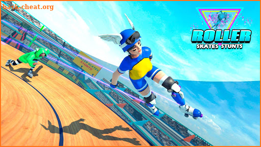 Sky Roller Skate Stunt Games 2021 - Roller Skating screenshot