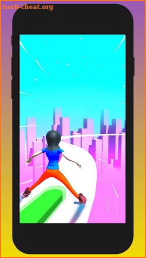 Sky Roller Skating 3D screenshot