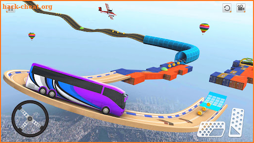 Sky Stunt 3d Driving Bus Games screenshot