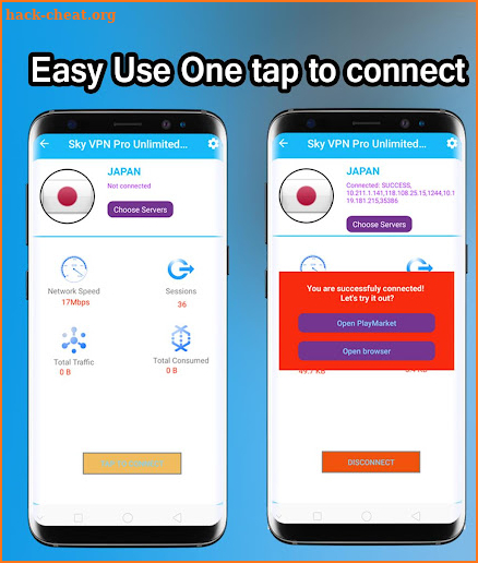 Sky VPN Pro-Super Unblock Proxy Master Hotspot VPN screenshot