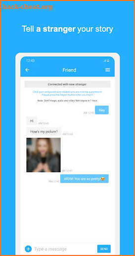 SkyChat - Anonymous Chat screenshot