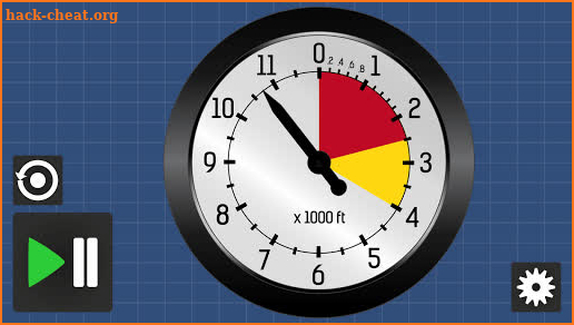 Skydive Training Altimeter screenshot