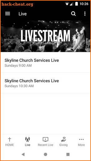 Skyline Church San Diego screenshot