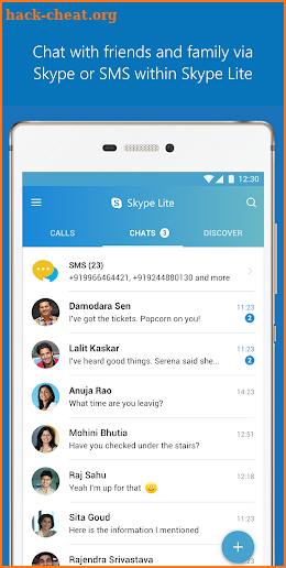 Skype Lite - Free Video Call & Chat screenshot