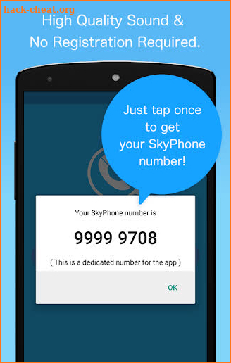 SkyPhone - Free Calls screenshot