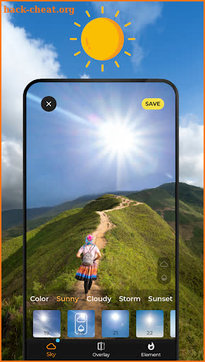 SkyPic | Sky Photo Editor App screenshot