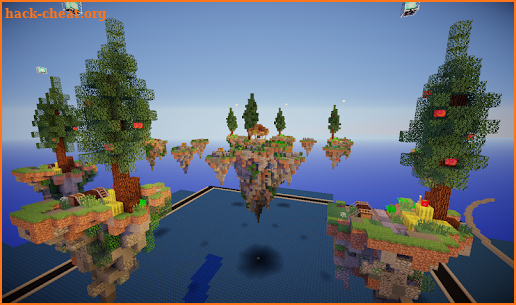 Skywars map for MCPE screenshot