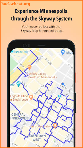 Skyway Map Minneapolis screenshot