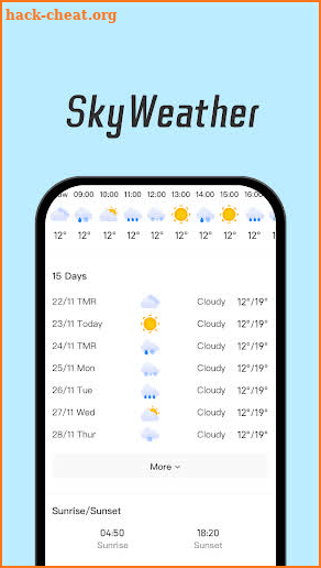 SkyWeather screenshot