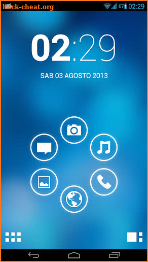 SL0 Theme for Smart Launcher screenshot