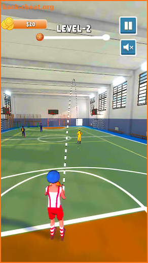 Slam Dunk Basketball Games : Flick Jam League 2k21 screenshot