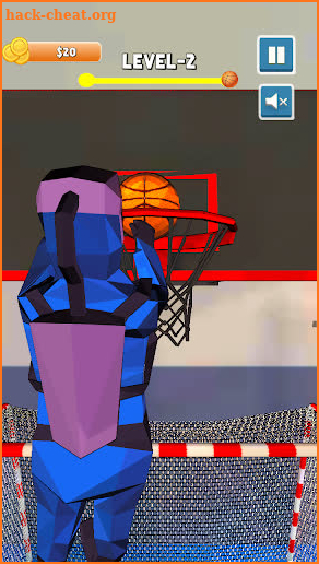 Slam Dunk Basketball Games : Flick Jam League 2k21 screenshot