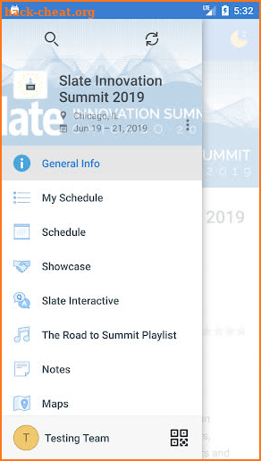 Slate Events screenshot