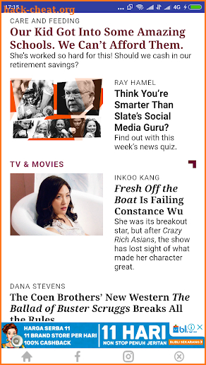 Slate Magazine screenshot