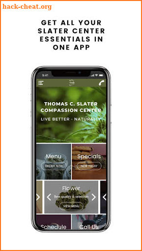 Slater Center App screenshot