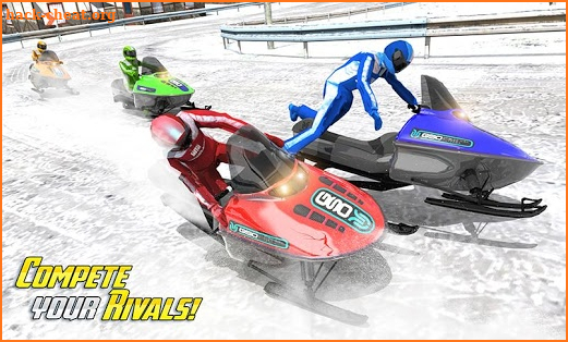 Sledge Racing Mountain Slide - Winter Sport screenshot