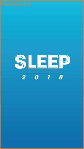 SLEEP 2018 screenshot