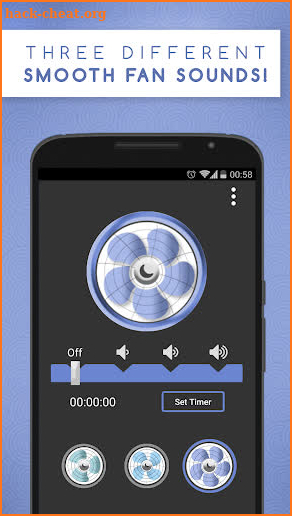 Sleep Aid Fan - White Noise Fan Background Sounds screenshot