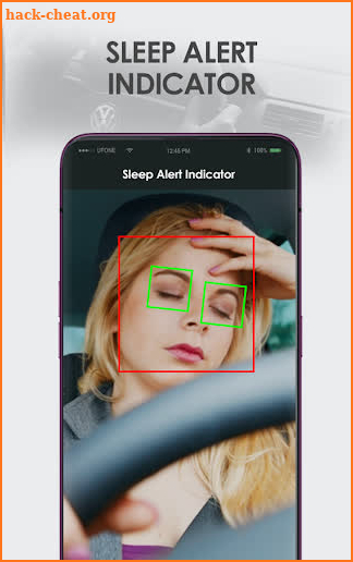 Sleep Alert, GPS Speedometer, Heads Up display screenshot