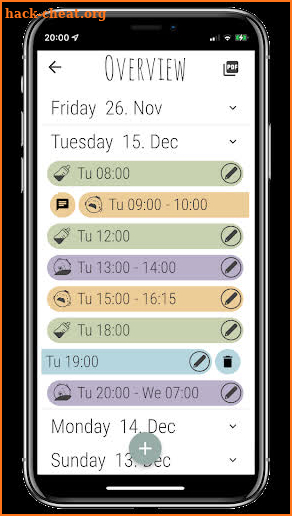 Sleep Log 2.0: Baby tracker screenshot