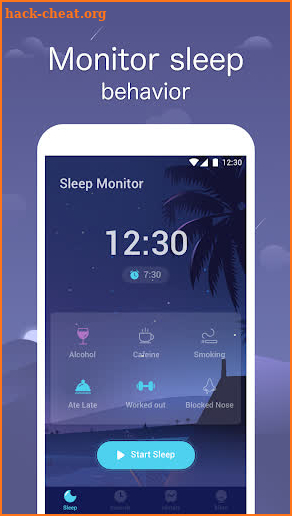 Sleep Monitor: Sleep Cycle Track, Analysis, Music screenshot