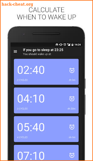 Sleep Time - Cycle Alarm Timer screenshot