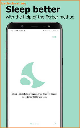 Sleep trainer - Ferber method screenshot
