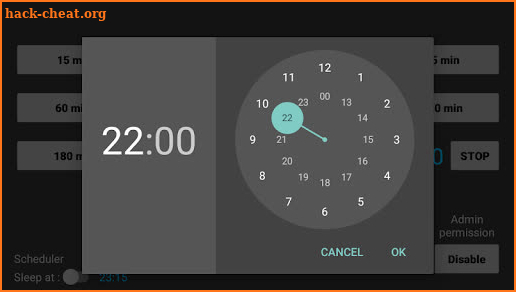 Sleep TV Timer Pro screenshot