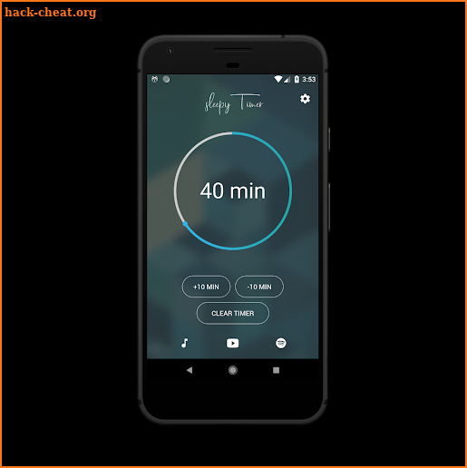 sleepyTimer: Podcast and Music Sleep Timer screenshot