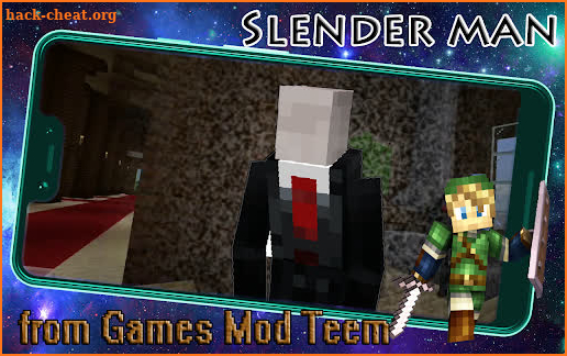 Slender Man Minecraft Enderman screenshot