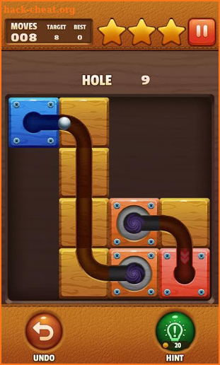 Slide ball - Rolling ball - Unblock puzzle screenshot