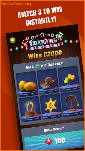 Slide Lucky Card screenshot