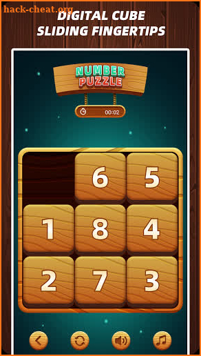 Slide Number Puzzle - Classic Free Game screenshot