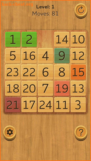 Slide Numberz - Sliding Magic Puzzle screenshot