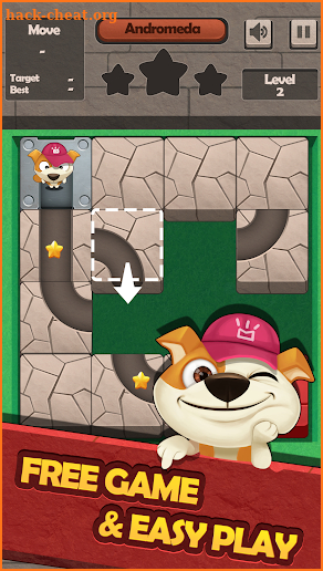 Slide Puzzle Puppy Rescue screenshot