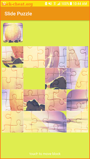 Slider Puzzle g11h screenshot