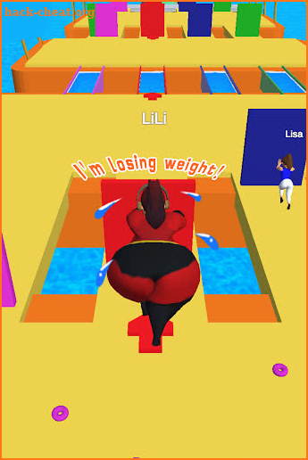 Slim Challenge:Fat Race screenshot