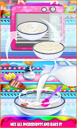 Slime Ice cream Maker! Squishy Summer Dessert Chef screenshot