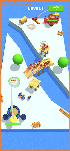 Slingshot Army 3D: Castle Defense screenshot