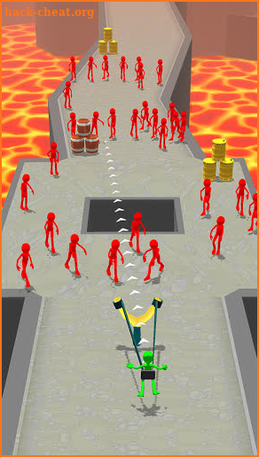 Slingshot Crusher : Crowd Stack screenshot