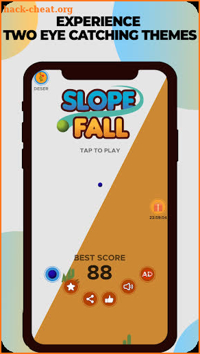 Slope Fall:Run the balls Down screenshot