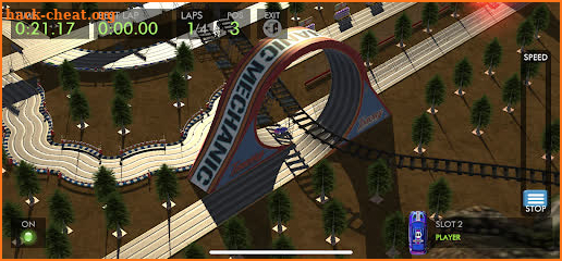 Slot Car HTR+ : 3D Simulation screenshot