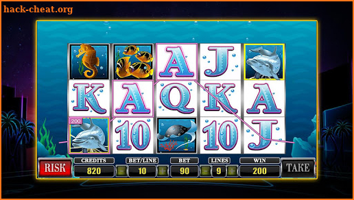 SLOT Dolphins Pearl screenshot