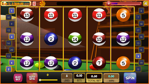 Slot Machine 8 Balls Free Spin screenshot