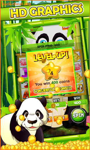 Slot Machine : Panda Slots screenshot