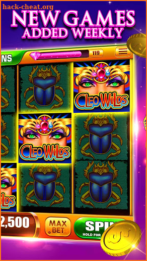 Slots! Cleo Wilds Slot Machines & Casino Games screenshot