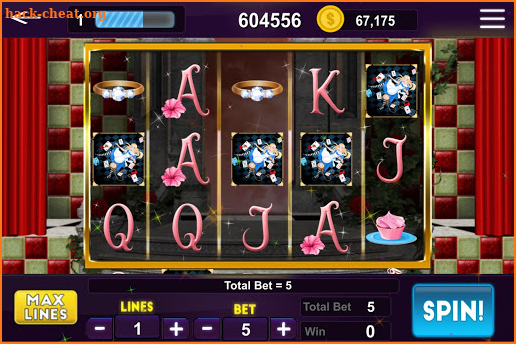 Slots Jackpot Alice in Wonderland screenshot