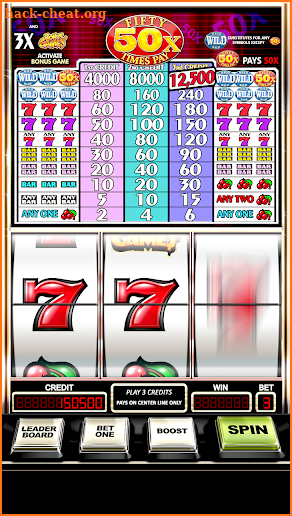 Slots Machine : Fifty Times Pay Free Classic Slots screenshot