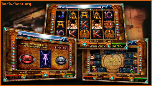 Slots! Pharaoh's Secret Casino Online Slot Machine screenshot