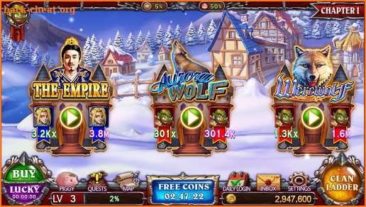 SlotWar Casino screenshot